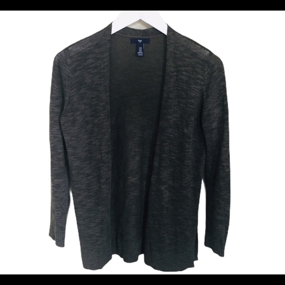 GAP Sweater/Cardigan With Open Front & Long Sleeves Olive Green Size XS - Picture 9 of 12